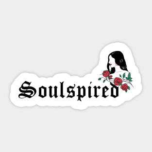 Soulspired | Spiritual Tee for Woman Sticker